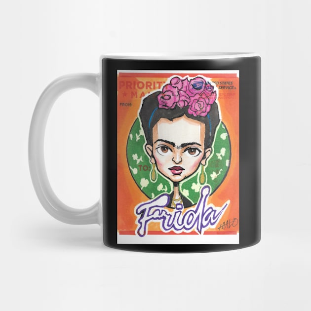 Frida Kahlo by Thalohalo